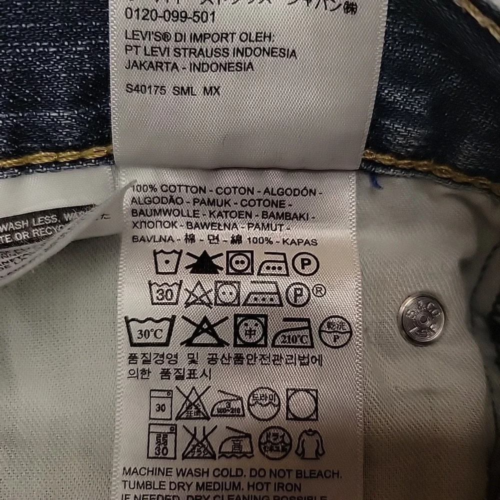 Levi's Jeans Mens W34 L32 Blue 559 Relaxed Straight Leg‎ Denim Workwear Casual